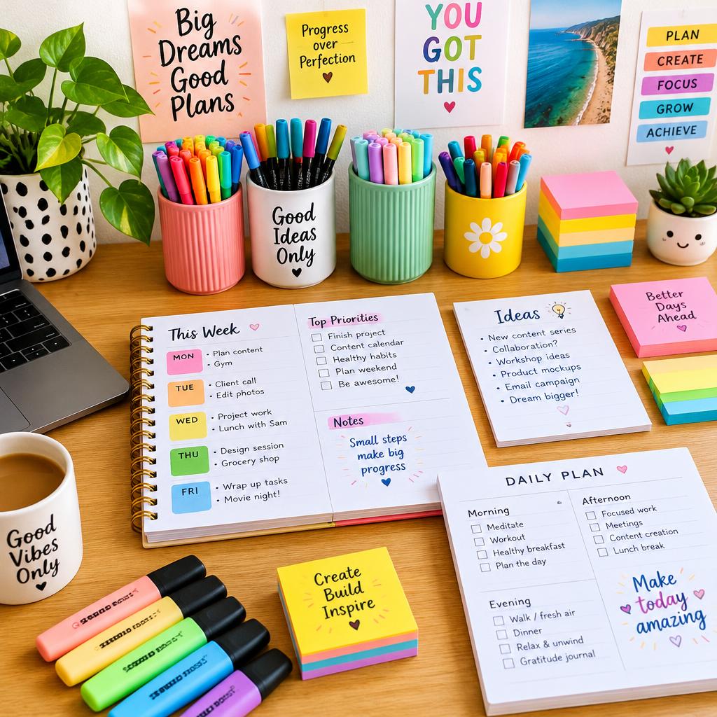 Creative desk setups
